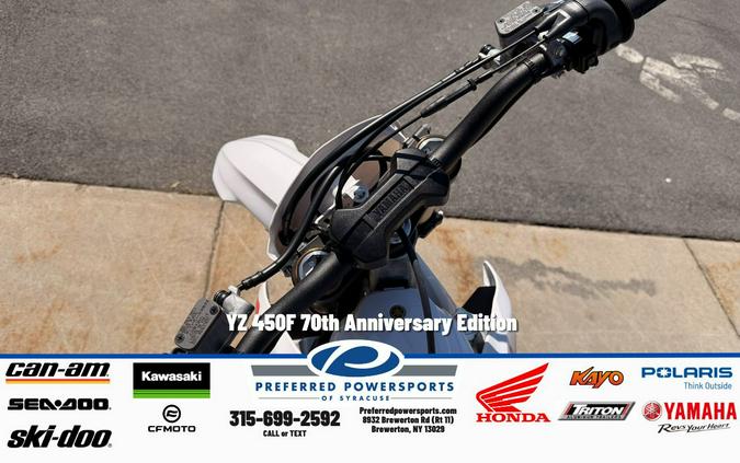 2026 YZ 450F 70th Anniversary Edition - Yamaha