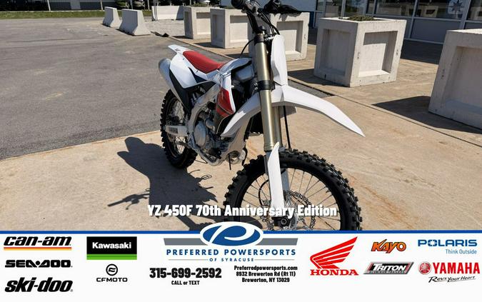 2026 YZ 450F 70th Anniversary Edition - Yamaha
