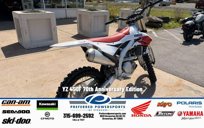 2026 YZ 450F 70th Anniversary Edition - Yamaha