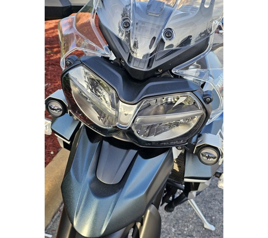 2018 Triumph Tiger 800 XCA Matt Khaki Green XCA