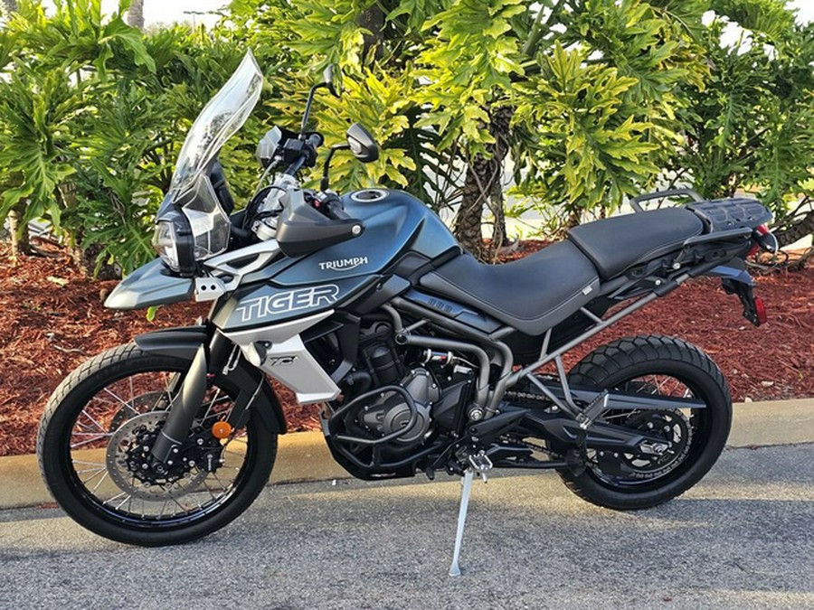 2018 Triumph Tiger 800 XCA Matt Khaki Green XCA