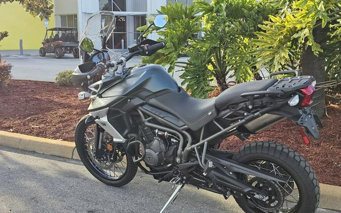 2018 Triumph Tiger 800 XCA Matt Khaki Green XCA