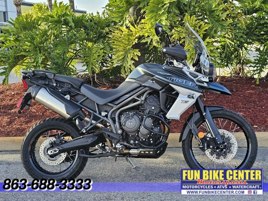 2018 Triumph Tiger 800 XCA Matt Khaki Green XCA