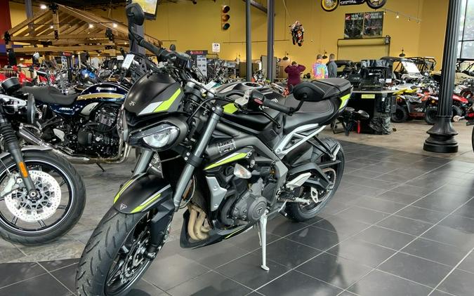 2020 Triumph Speed Triple RS Matte Jet Black