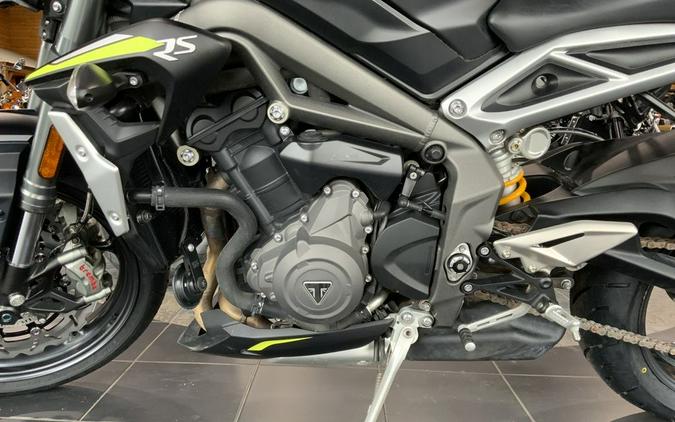 2020 Triumph Speed Triple RS Matte Jet Black