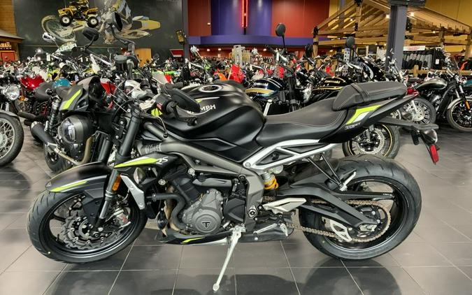 2020 Triumph Speed Triple RS Matte Jet Black