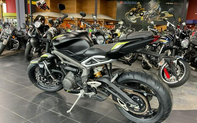 2020 Triumph Speed Triple RS Matte Jet Black