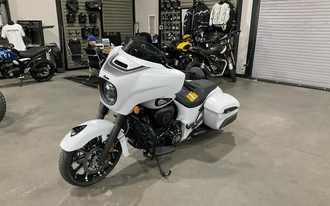 2024 Indian Motorcycle® Chieftain® Dark Horse® Ghost White Metallic Smoke