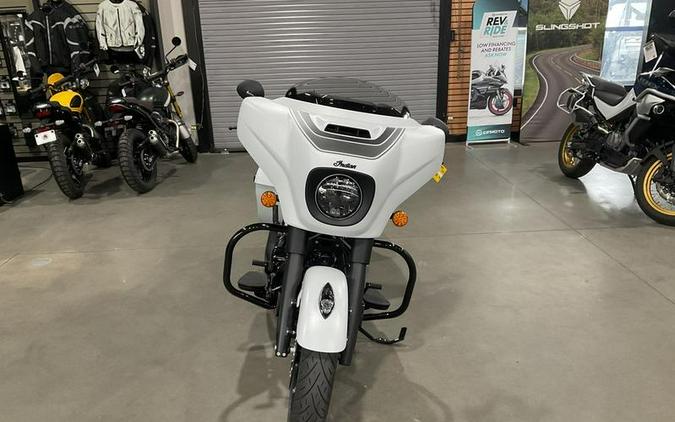 2024 Indian Motorcycle® Chieftain® Dark Horse® Ghost White Metallic Smoke