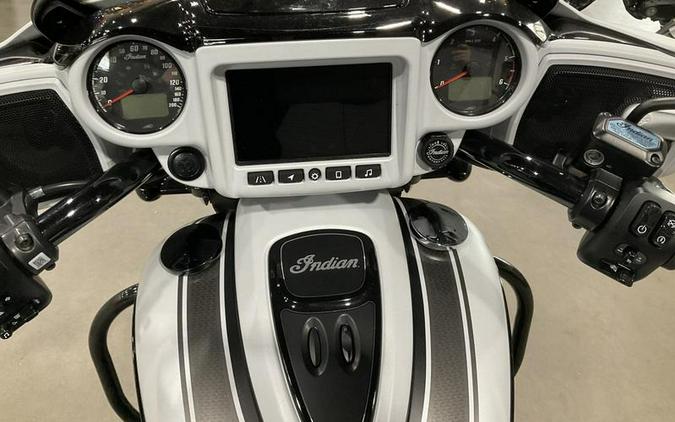 2024 Indian Motorcycle® Chieftain® Dark Horse® Ghost White Metallic Smoke