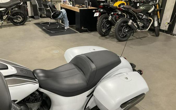 2024 Indian Motorcycle® Chieftain® Dark Horse® Ghost White Metallic Smoke