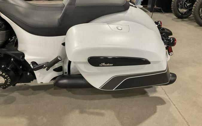 2024 Indian Motorcycle® Chieftain® Dark Horse® Ghost White Metallic Smoke
