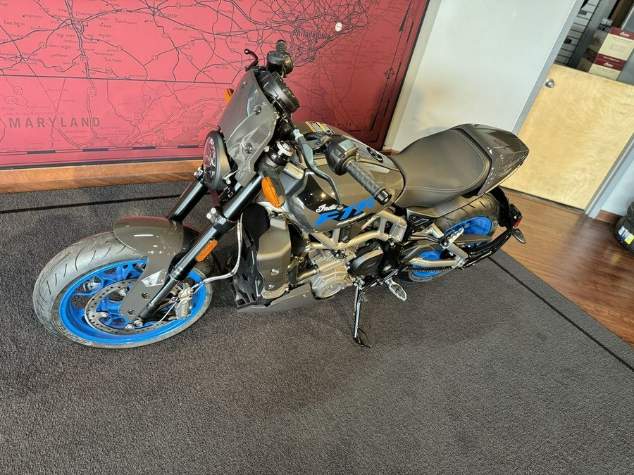 2024 Indian Motorcycle® FTR Sport Granite Gray/Blue