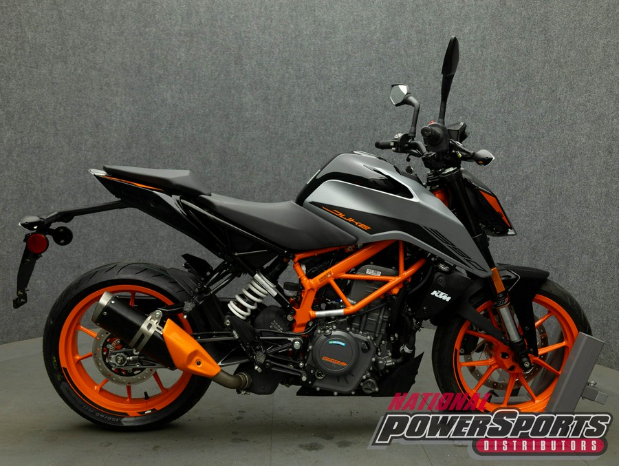 2021 KTM 390 DUKE W/ABS