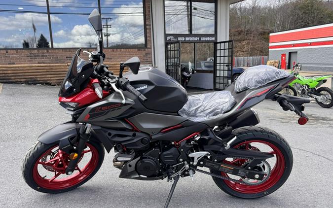 2025 Kawasaki Z500 SE ABS