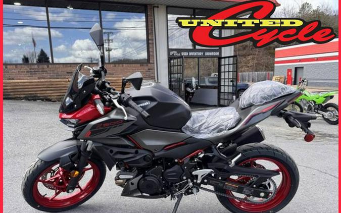 2025 Kawasaki Z500 SE ABS