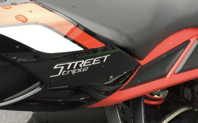 2021 Triumph Street Triple R Sapphire Black