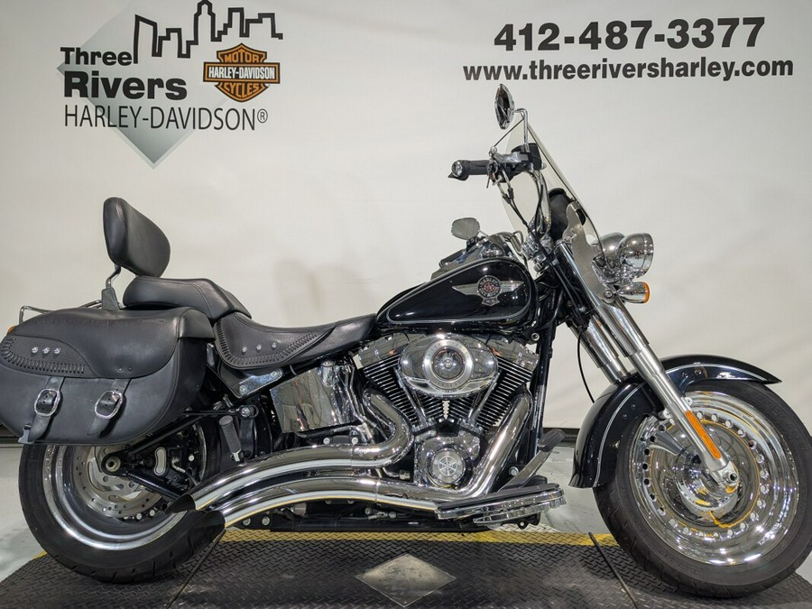 2011 Harley-Davidson® Fat Boy® Vivid Black