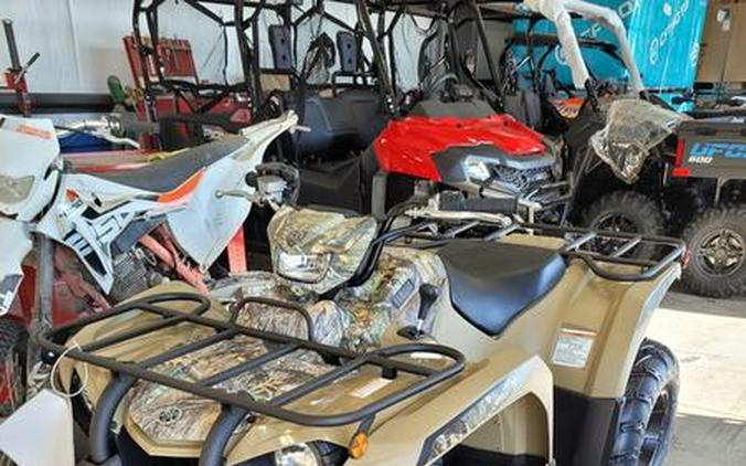 2024 Yamaha Kodiak 450 EPS Fall Beige W/Realtree Edge