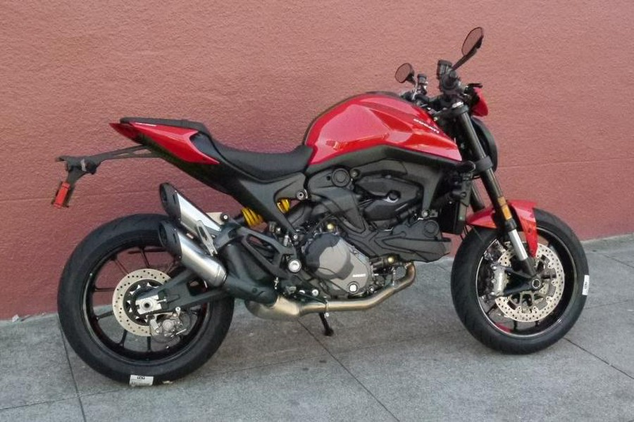 2024 Ducati Monster + Ducati Red