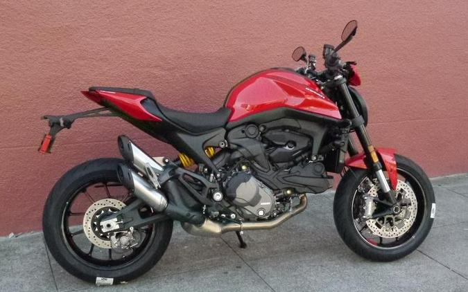 2024 Ducati Monster + Ducati Red