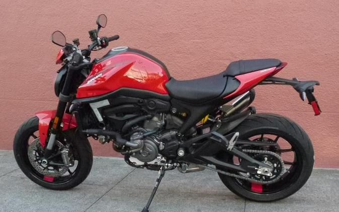 2024 Ducati Monster + Ducati Red