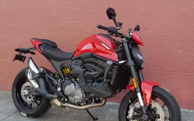 2024 Ducati Monster + Ducati Red