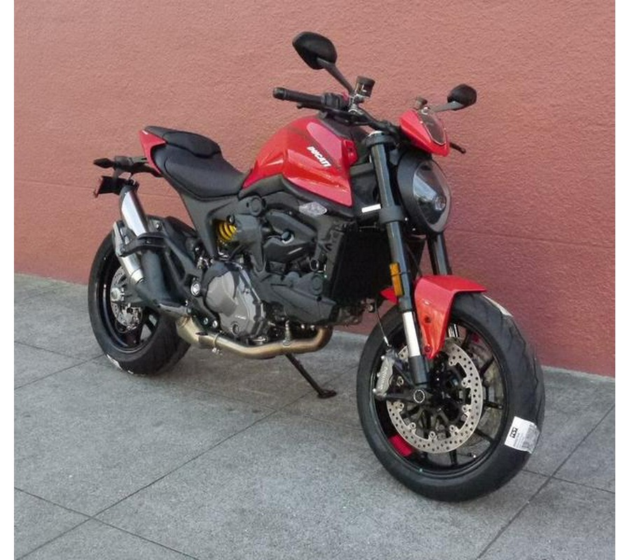 2024 Ducati Monster + Ducati Red