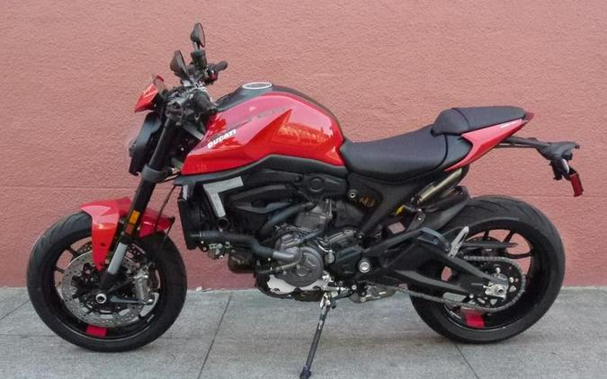 2024 Ducati Monster + Ducati Red