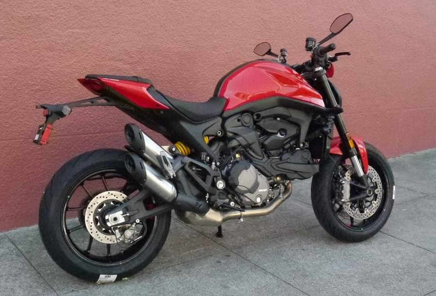 2024 Ducati Monster + Ducati Red