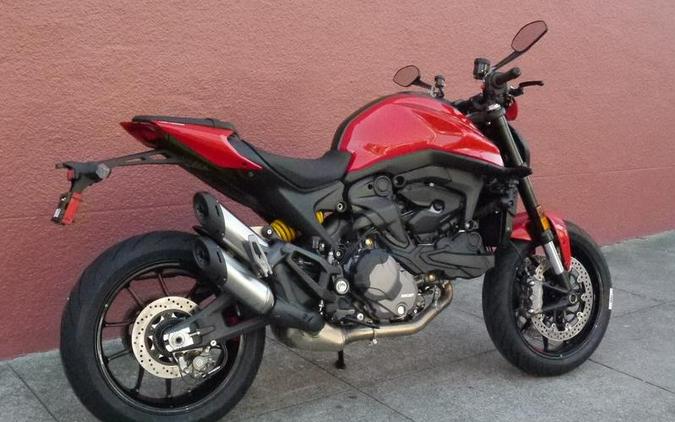 2024 Ducati Monster + Ducati Red