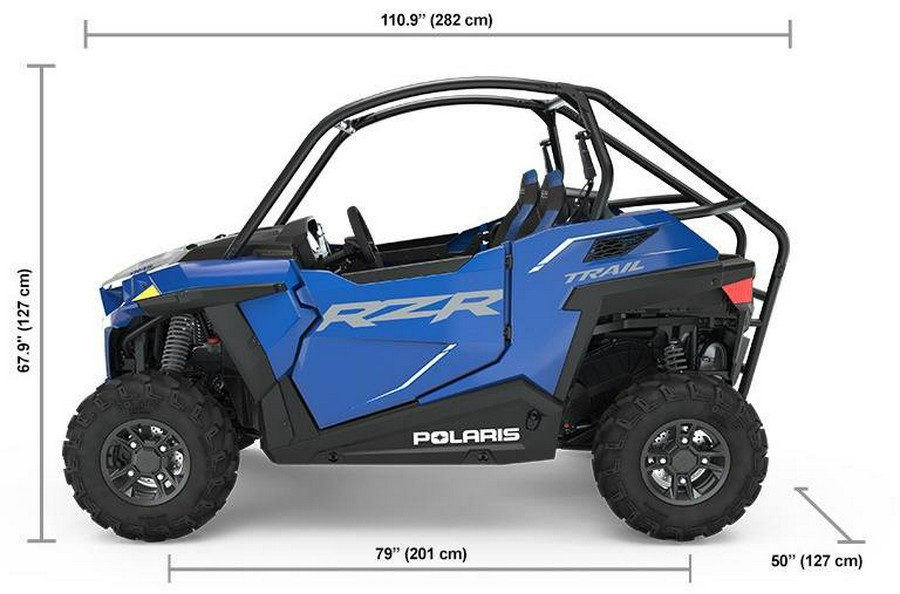 2022 Polaris Industries RZR Trail Premium Polaris Blue