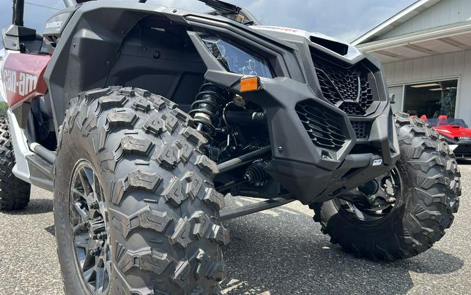 2025 Can-Am® Maverick X3 DS Turbo RR Fiery Red & Hyper Silver