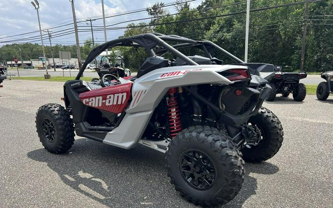 2025 Can-Am® Maverick X3 DS Turbo RR Fiery Red & Hyper Silver