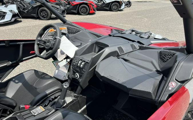 2025 Can-Am® Maverick X3 DS Turbo RR Fiery Red & Hyper Silver