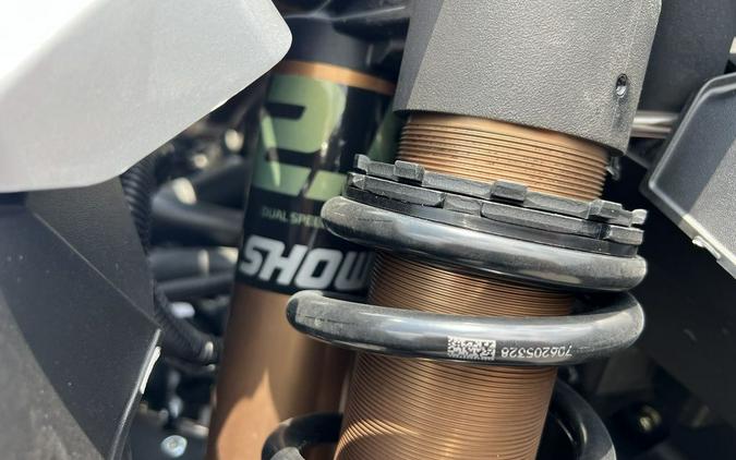 2025 Can-Am® Maverick X3 DS Turbo RR Fiery Red & Hyper Silver