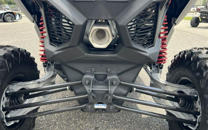 2025 Can-Am® Maverick X3 DS Turbo RR Fiery Red & Hyper Silver