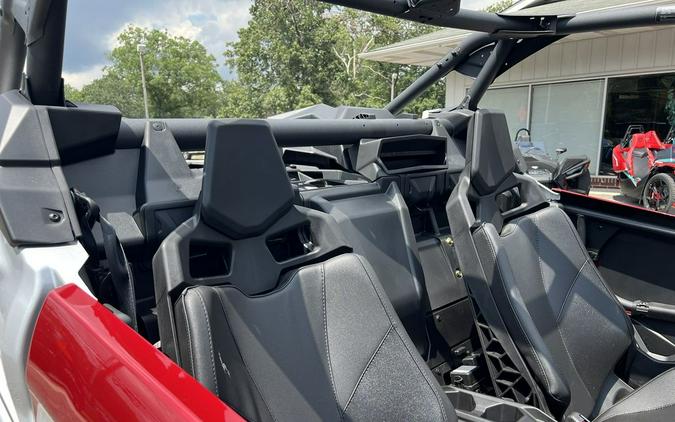 2025 Can-Am® Maverick X3 DS Turbo RR Fiery Red & Hyper Silver