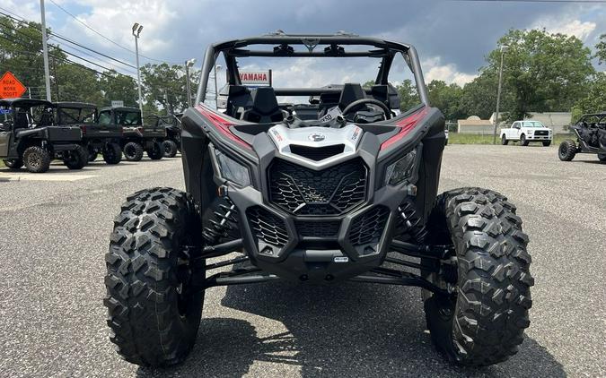 2025 Can-Am® Maverick X3 DS Turbo RR Fiery Red & Hyper Silver