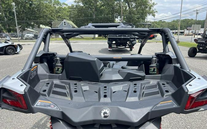 2025 Can-Am® Maverick X3 DS Turbo RR Fiery Red & Hyper Silver