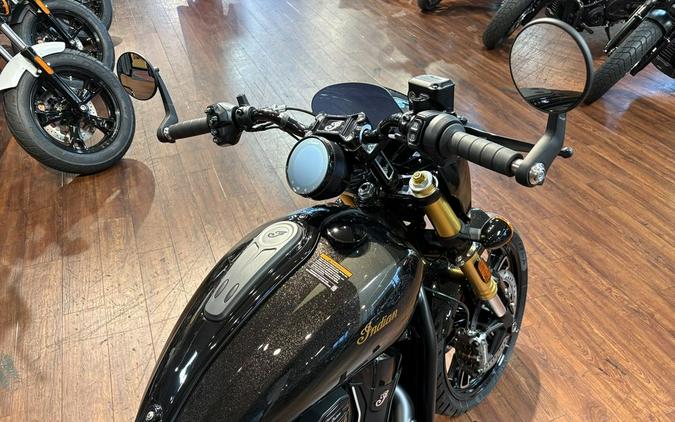 2026 Indian Motorcycle® 101 Scout® Black Crystal with Super Graphite