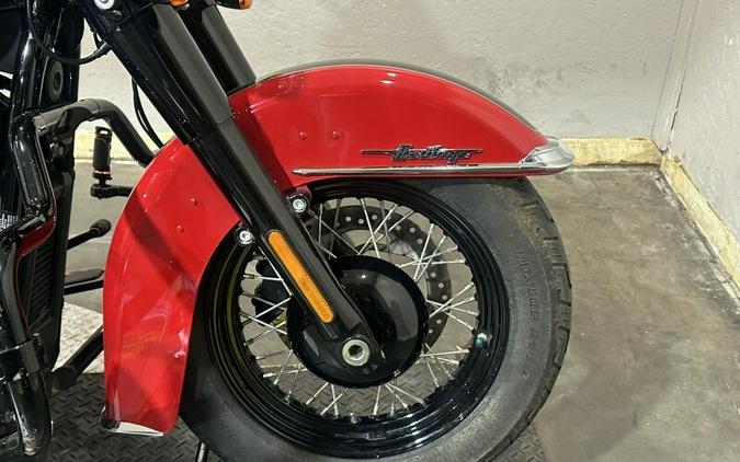 Harley-Davidson® Heritage Classic 114 2022 Redline Red/Vivid Black (Black Finish w/Cast Wheels)
