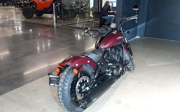 2026 Indian Scout Bobber Limited +Tech Maroon Metallic Smoke