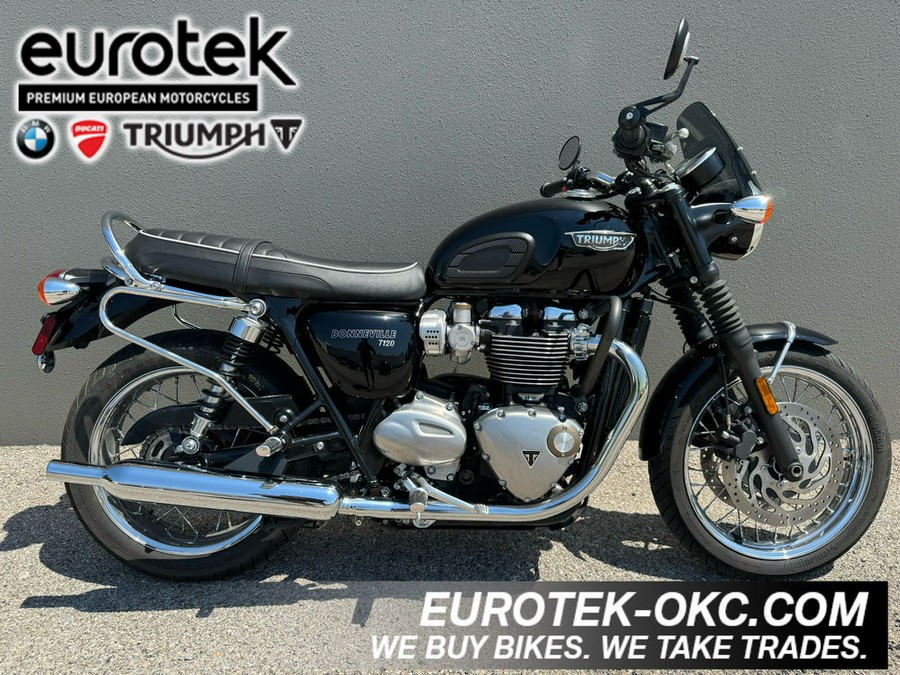 2018 Triumph Bonneville T120 Jet Black