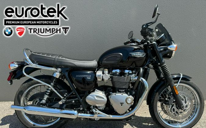 2018 Triumph Bonneville T120 Jet Black