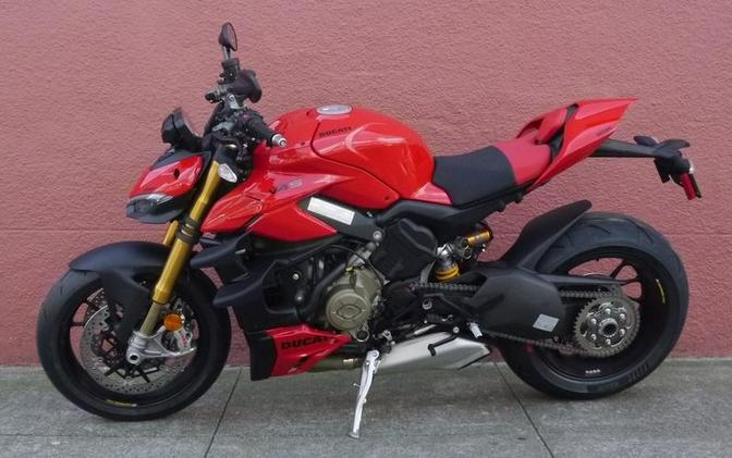 2024 Ducati Streetfighter V4 S Red