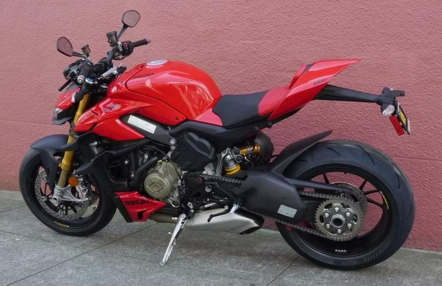 2024 Ducati Streetfighter V4 S Red