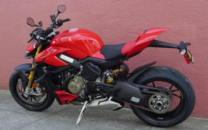 2024 Ducati Streetfighter V4 S Red