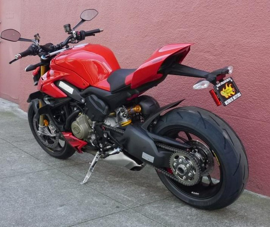 2024 Ducati Streetfighter V4 S Red