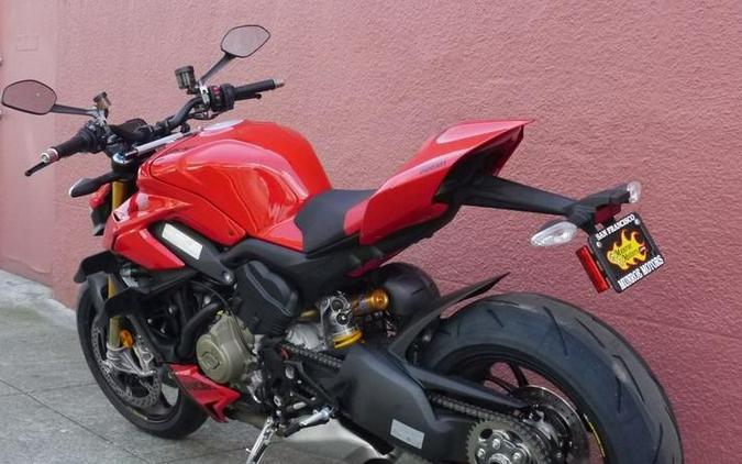 2024 Ducati Streetfighter V4 S Red